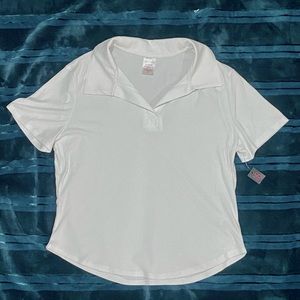 White collared t-shirt